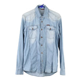 Vintage light wash Carrera Denim Shirt - mens small
