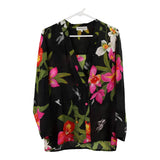 Vintage black Vere Donne Blouse - womens large