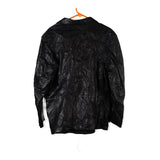 Vintage black Unbranded Leather Jacket - mens medium