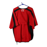 Vintage red York Country Cardinals Majestic Windbreaker - mens large
