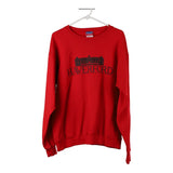 Vintage red Haverford Champion Sweatshirt - mens large