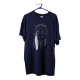 Vintage navy Made in USA Fruit Of The Loom T-Shirt - mens x-large