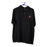 Vintage black Made in USA Taz Screen Mates Polo Shirt - mens x-large
