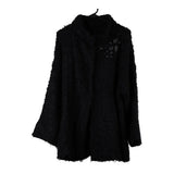 Vintage black Les Copains Jacket - womens medium