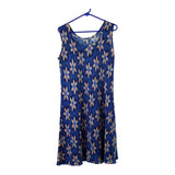 Vintage blue Unbranded Dress - womens large