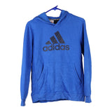 Vintage blue Age 13-14 Adidas Hoodie - boys large