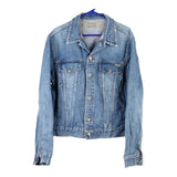 Vintage blue Krizia Denim Jacket - mens x-large