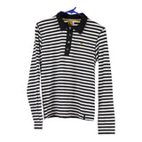 Vintage black & white A-Style Rugby Shirt - mens medium