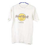 Vintage white London Hard Rock Cafe T-Shirt - mens medium