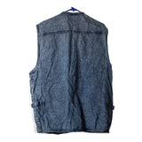 Vintage blue Rui Chang Denim Gilet - mens xxxx-large