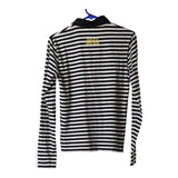 Vintage black & white A-Style Rugby Shirt - mens medium