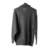 Vintage grey Unbranded Rollneck - mens medium