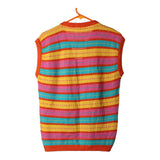 Vintage multicoloured Age 14 Unbranded Sweater Vest - girls large