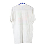 Vintage white Made in USA 40th Anniversary Ted Man T-Shirt - mens large