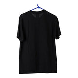 Vintage black Rainier Mountaineer Basketball Port & Company T-Shirt - mens medium