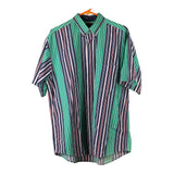 Vintage multicoloured Salty Dog Gant Short Sleeve Shirt - mens large