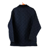 Vintage navy Quilted Tailor & Son Jacket - mens medium