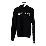 Vintage black Love is Red Champion Hoodie - mens small