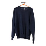 Vintage navy Russell Athletic Sweatshirt - mens large