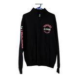 Vintage black Trocaire College Alumni  Champion 1/4 Zip - mens large