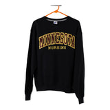 Vintage black Minnesota Nursing Russell Athletic Sweatshirt - mens medium