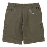 Dickies Cargo Shorts - 38W 11L Khaki Cotton