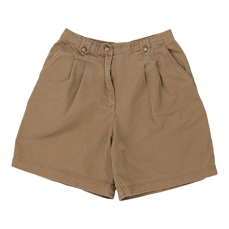 John'S New York Petite Shorts - 30W UK 12 Brown Cotton
