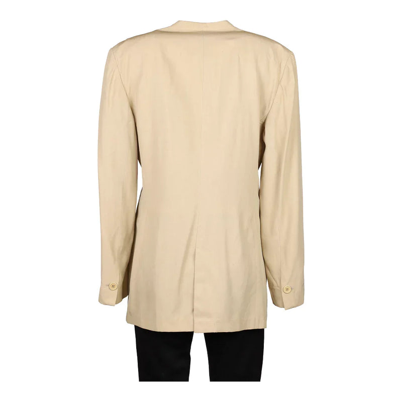 Giorgio Armani Blazer - XL Beige Viscose Blend