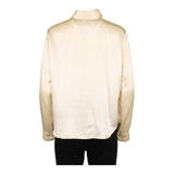 Armani Jeans Shirt - Medium Beige Silk