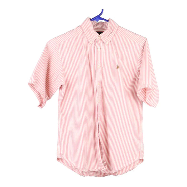 Vintage pink Age 8-9 Ralph Lauren Short Sleeve Shirt - boys medium