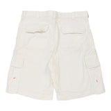 Armani Jeans Cargo Shorts - 37W 11L White Cotton