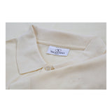 Vintage yellow Valentino Polo Shirt - mens large
