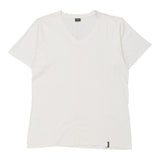 Best Company V-neck T-Shirt - 2XL White Cotton