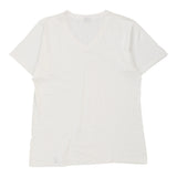 Best Company V-neck T-Shirt - 2XL White Cotton