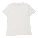 Best Company V-neck T-Shirt - 2XL White Cotton