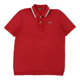 Napapijri Polo Shirt - Medium Red Cotton