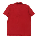 Napapijri Polo Shirt - Medium Red Cotton