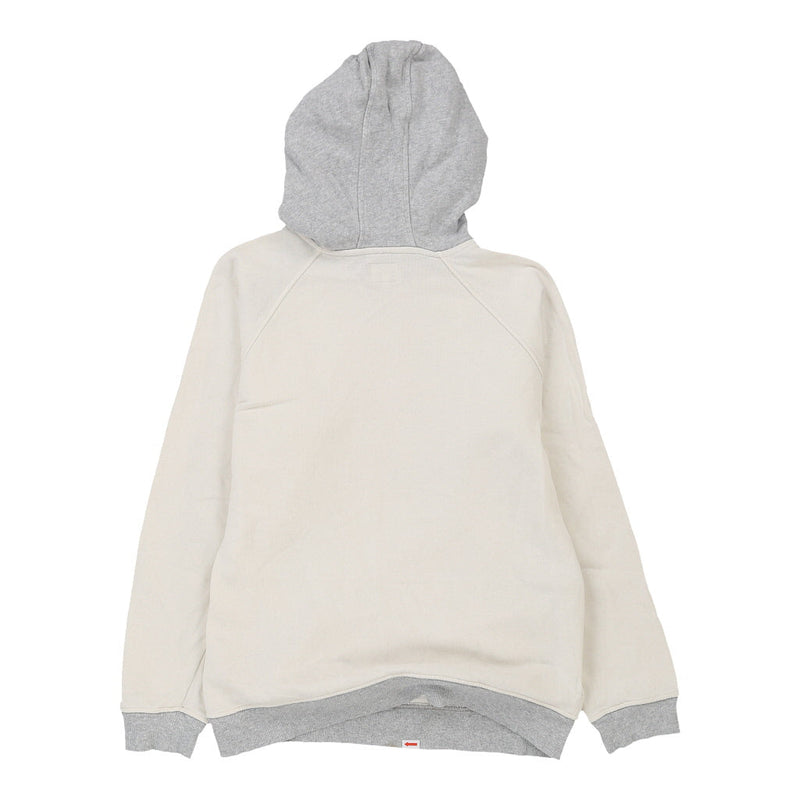 Age 14 Armani Jeans Hoodie - Large White Cotton