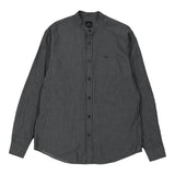 Pre-Loved grey Armani Exchange Shirt - mens small