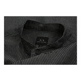 Pre-Loved grey Armani Exchange Shirt - mens small