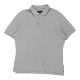 Armani Jeans Polo Shirt - XL Grey Cotton