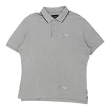 Armani Jeans Polo Shirt - XL Grey Cotton