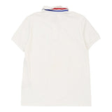 Vintage white Colmar Polo Shirt - mens large