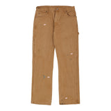 Vintage brown Dickies Carpenter Trousers - mens 35" waist