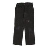 Dickies Carpenter Trousers - 31W 29L Black Cotton