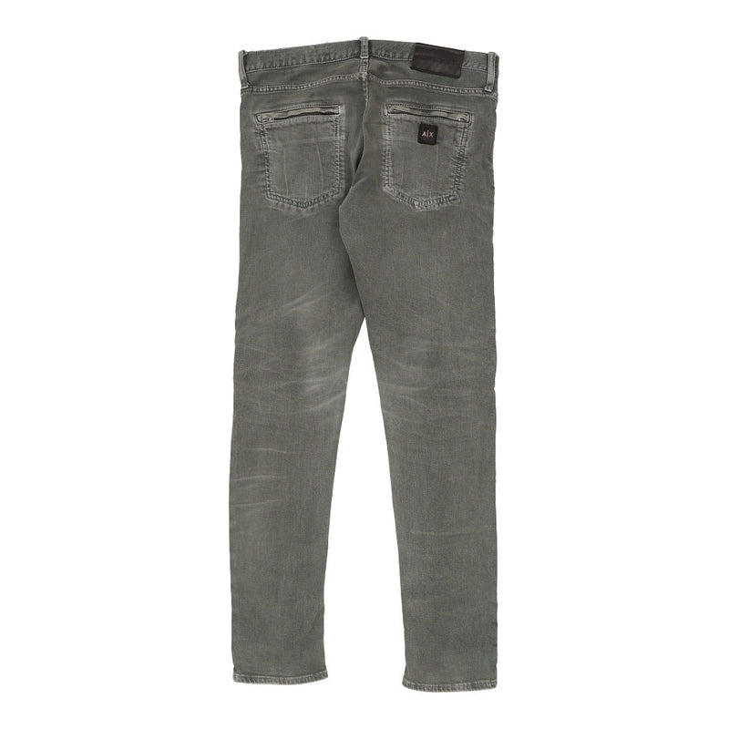 Armani Exchange Skinny Jeans - 34W 33L Khaki Cotton