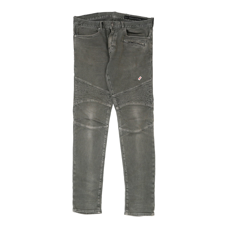 Armani Exchange Skinny Jeans - 34W 33L Khaki Cotton