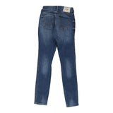 Jennie Curvy True Religion Skinny Jeans - 25W UK 4 Blue Cotton