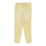 Halle True Religion Skinny Jeans - 30W UK 8 Yellow Cotton