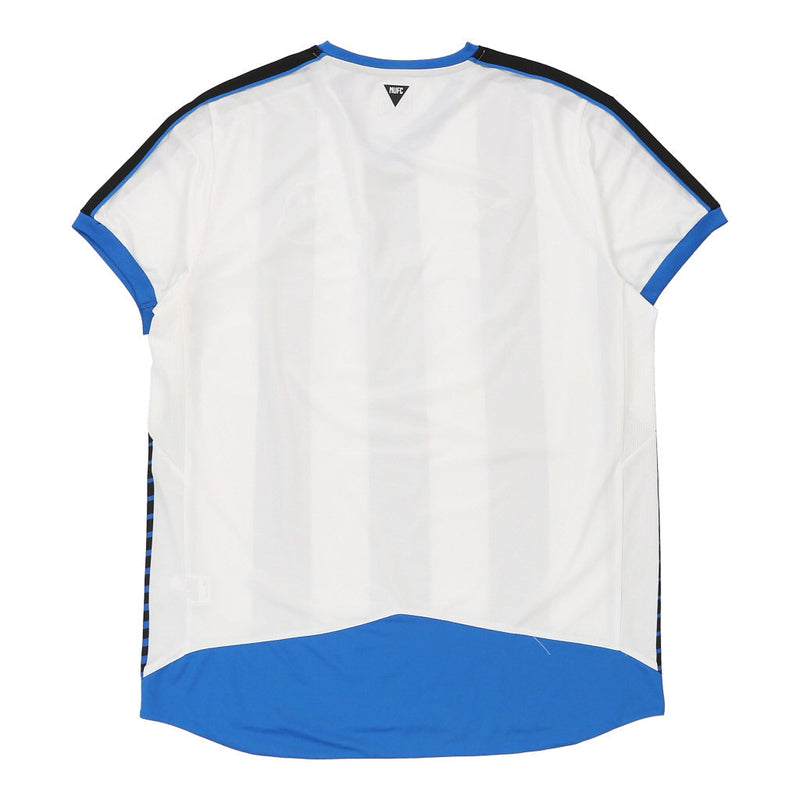 Vintage white Newcastle United Puma Football Shirt - mens x-large